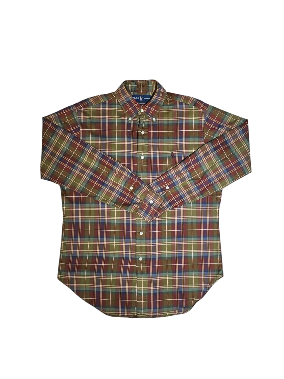 폴로 랄프로렌 클래식핏 체크셔츠 상품이미지1