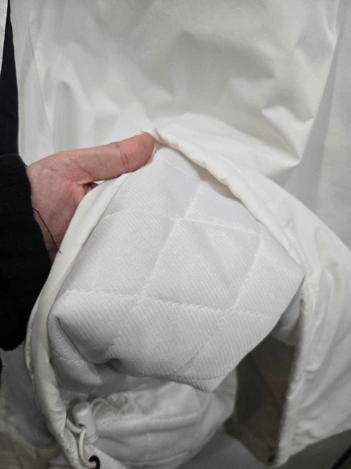 105,XL )) UMBRO 엄브로 두꺼운 점퍼! 뜨듯! 화이트 & 블랙 상품이미지5