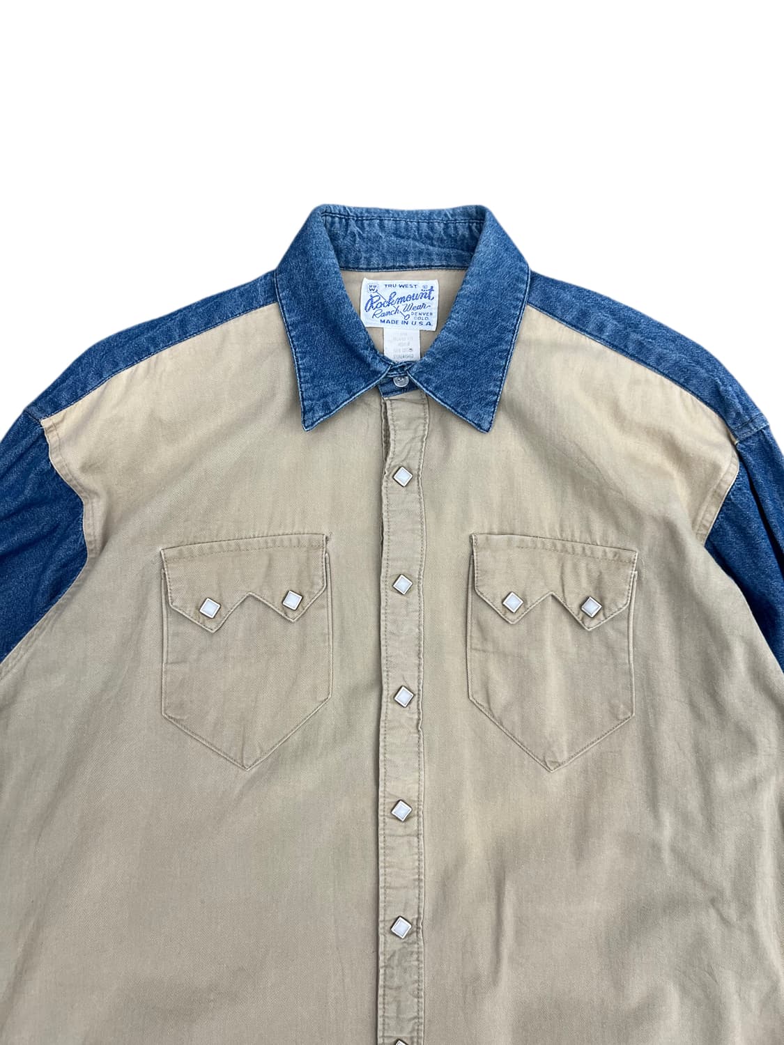 Two-tone western shirts 상품이미지4