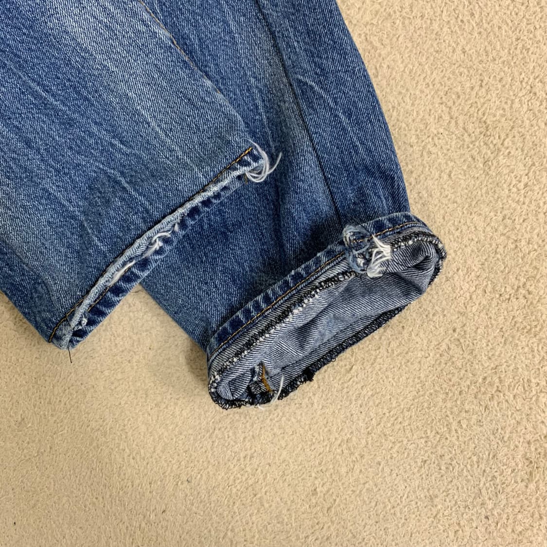 빈티지 리바이스 501 워싱 데님팬츠(30사이즈) 여자청바지 남자청바지 상품이미지10