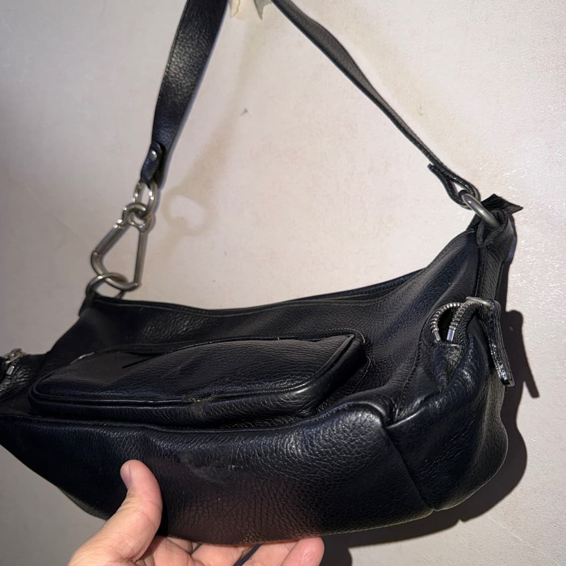 버버리 소가죽 여성 레더 숄더백 상품이미지10