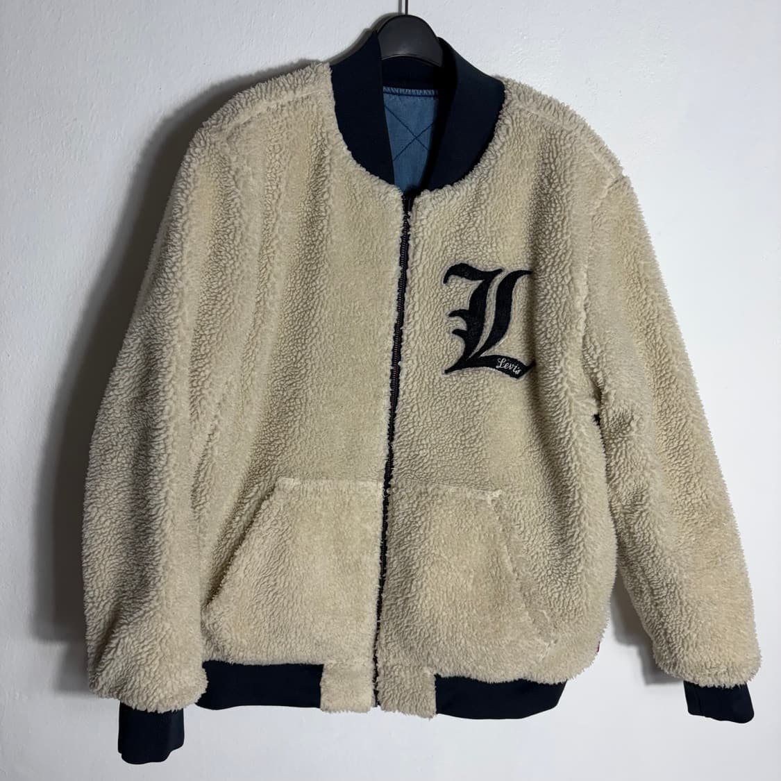 리바이스 퀄팅 리버시블 MA-1 항공점퍼(M) 상품이미지6