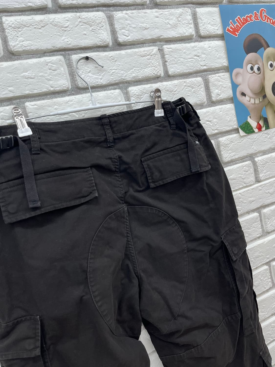 스투시 블랙 카고 바지-32inch 상품이미지6