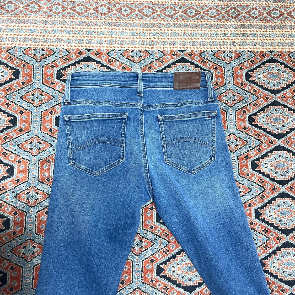 타미힐피거 중청 데님 스키니 팬츠 여성164 상품이미지6