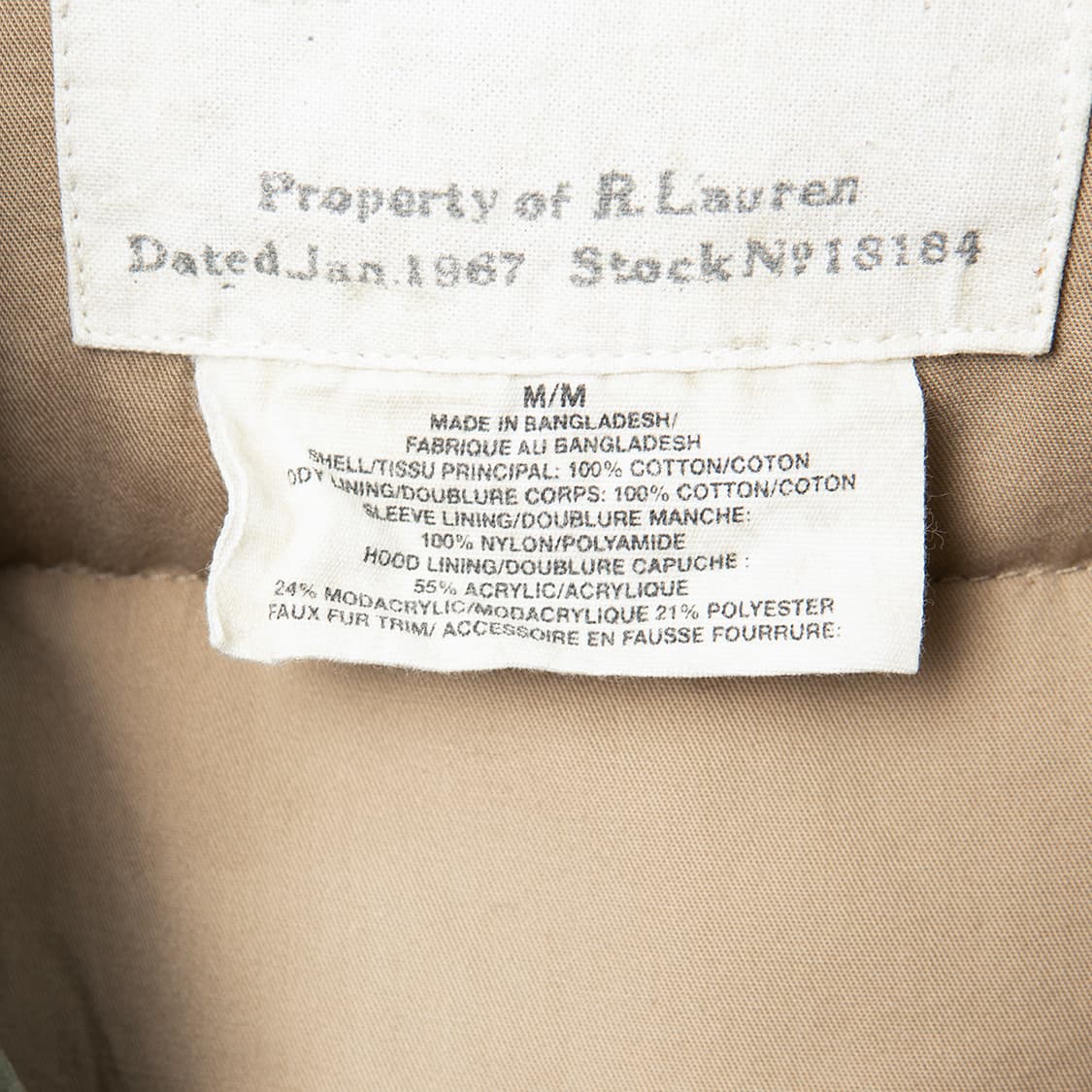 [M] 데님앤서플라이 랄프로렌 밀리터리 N-3B 다운 파카  상품이미지8