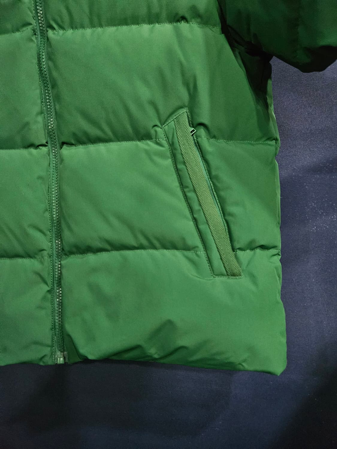 캉골 그린 남성 95 덕다운 패딩  상품이미지6