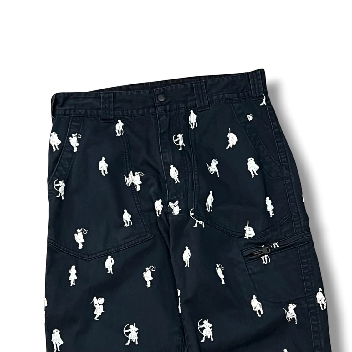  화이트 마운티니어링 패턴 워크 팬츠 y14074 상품이미지4