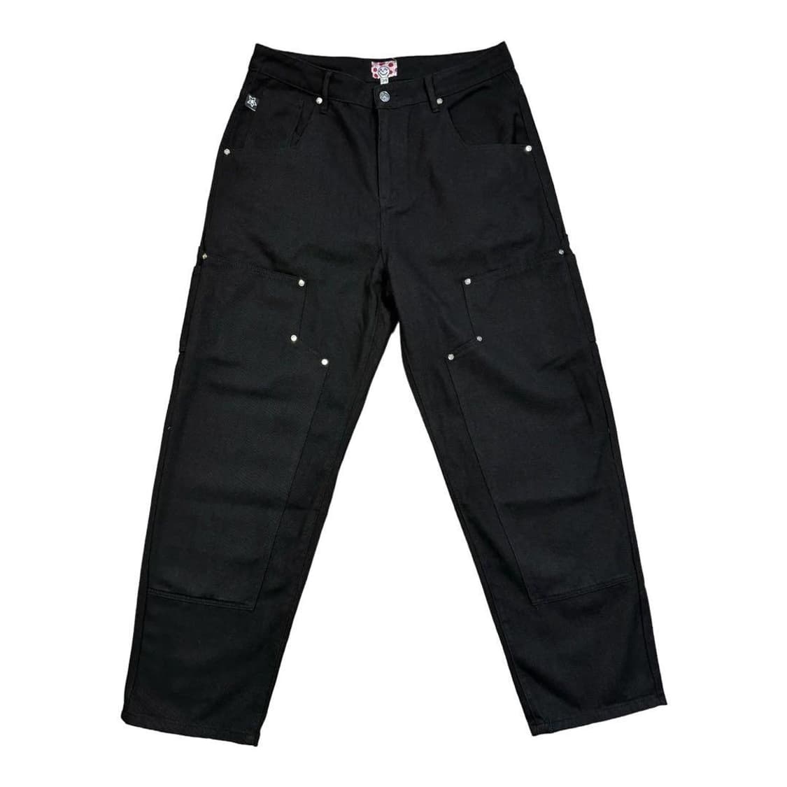 [32] starteam 스타팀 더블 니 팬츠 블랙 상품이미지1