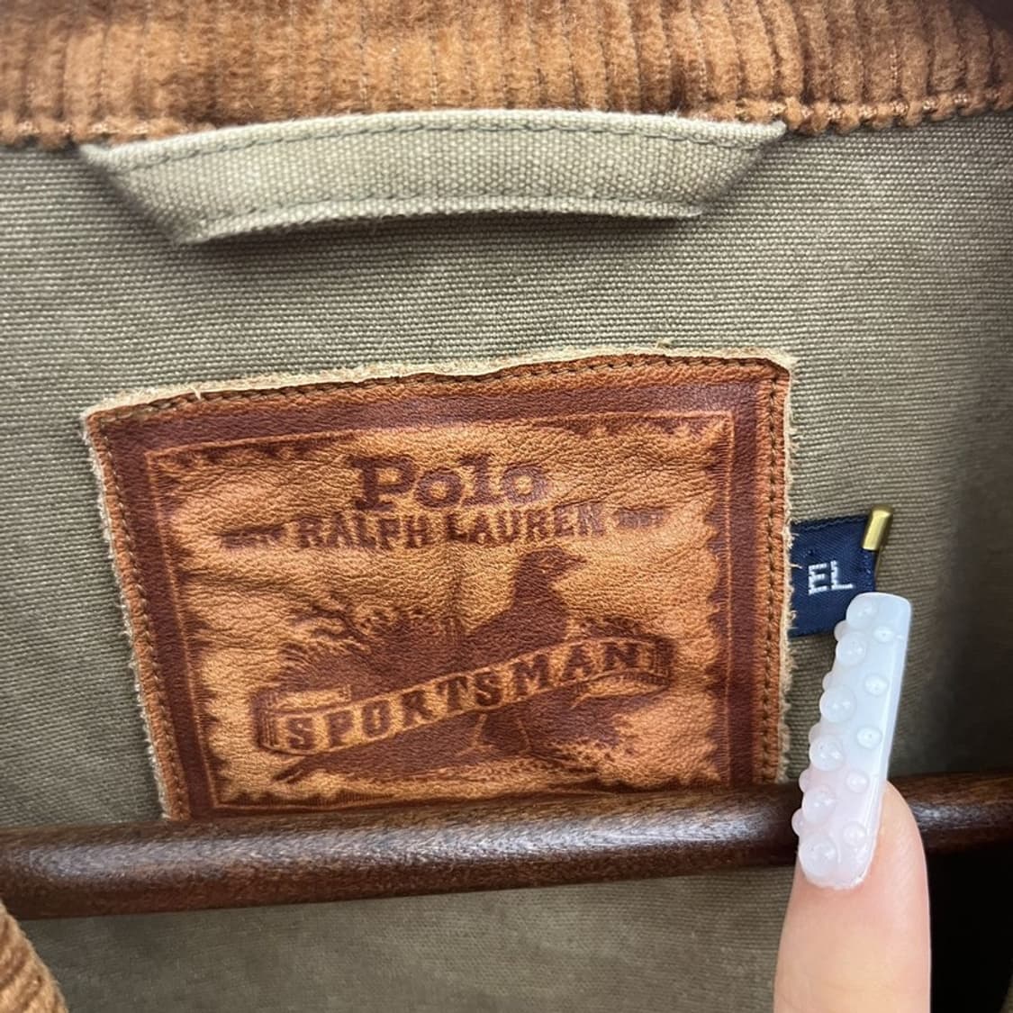 폴로 랄프로렌 90's 스포츠맨 오버핏 헌팅 워크 자켓 EL C10707 상품이미지5