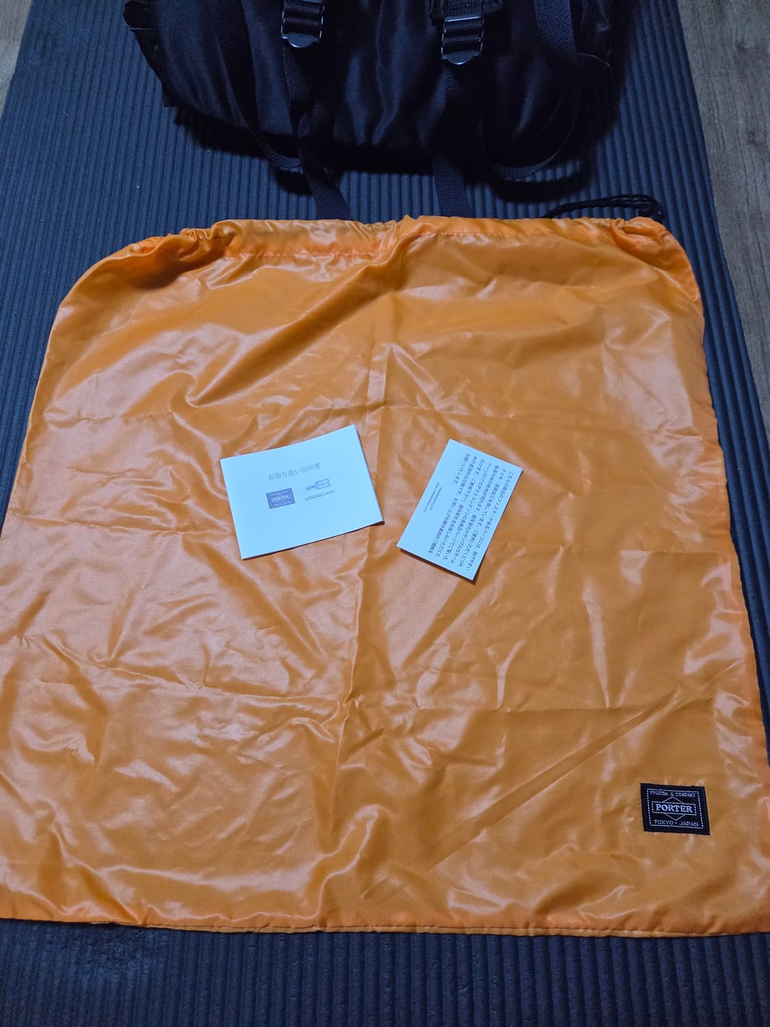 요시다 포터 Porter 포터 탱커 백팩 블랙 상품이미지9