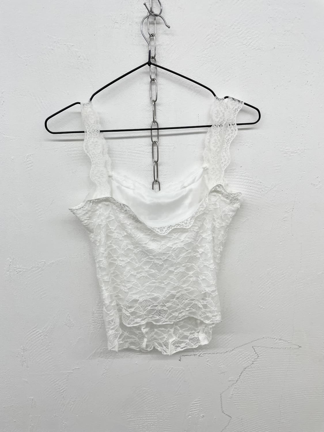 화이트페어리 레이스 탑 상품이미지6