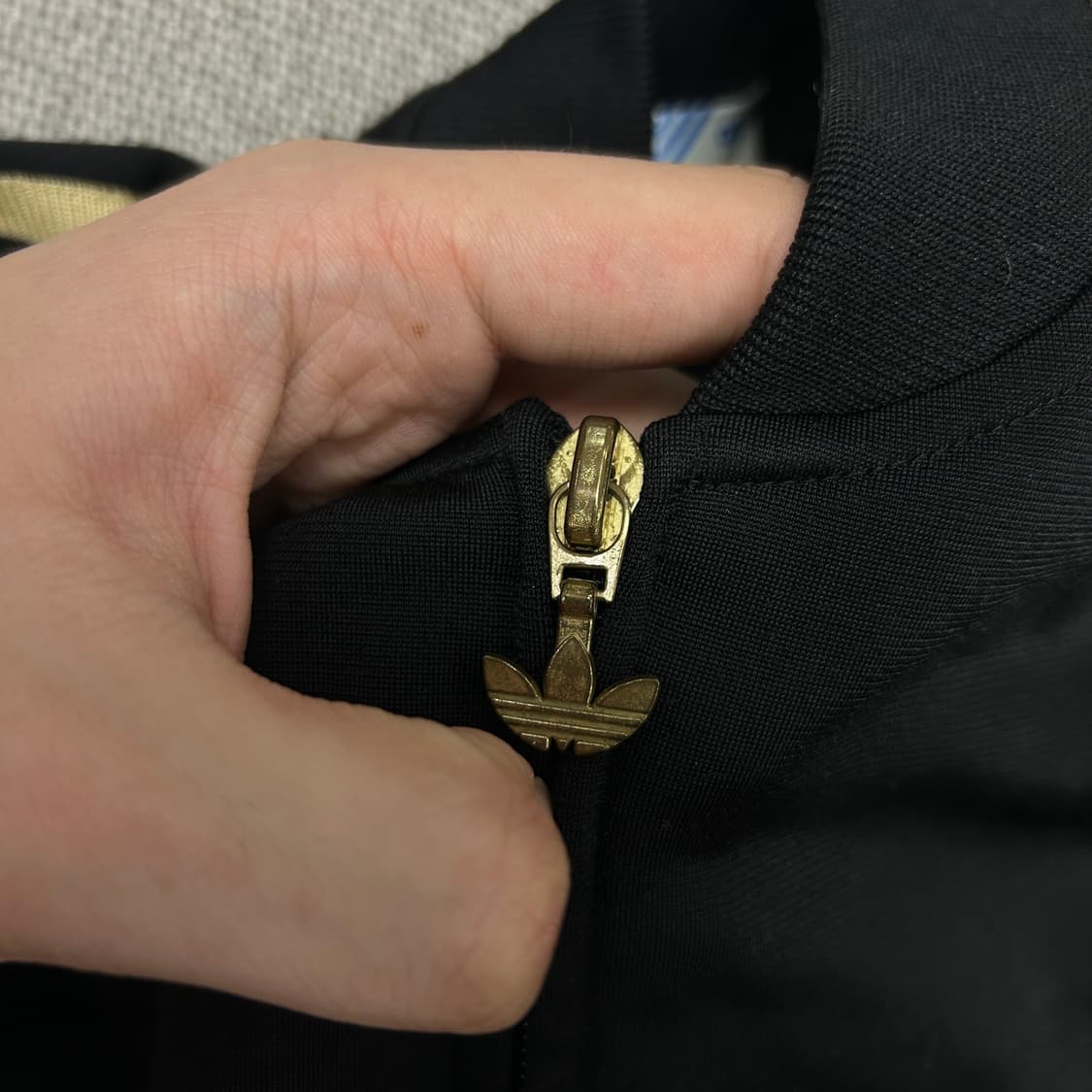 아디다스 우먼스 검금 빅로고 파이어버드 져지(95) 상품이미지4