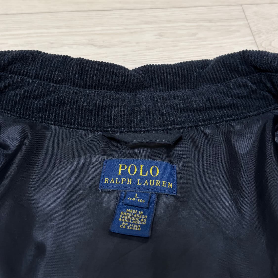 폴로 랄프로렌 보이즈 퀄팅 누빔 자켓 L(14-16) 상품이미지3