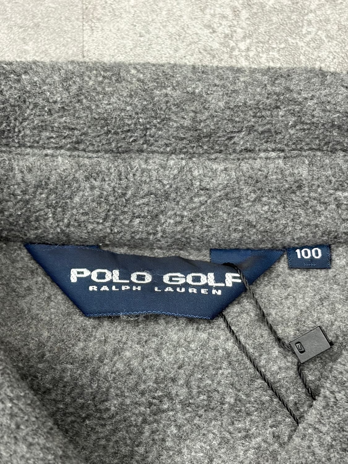 폴로 랄프로렌 골프 플리스 집업 자켓 회색 상품이미지7