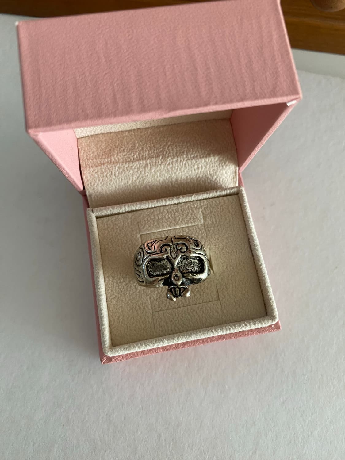 빈티지 해골 반지 상품이미지1