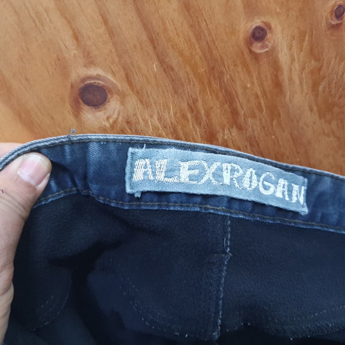 ALEXROGAN 알렉스로간 스판 기모청바지(36) 상품이미지4