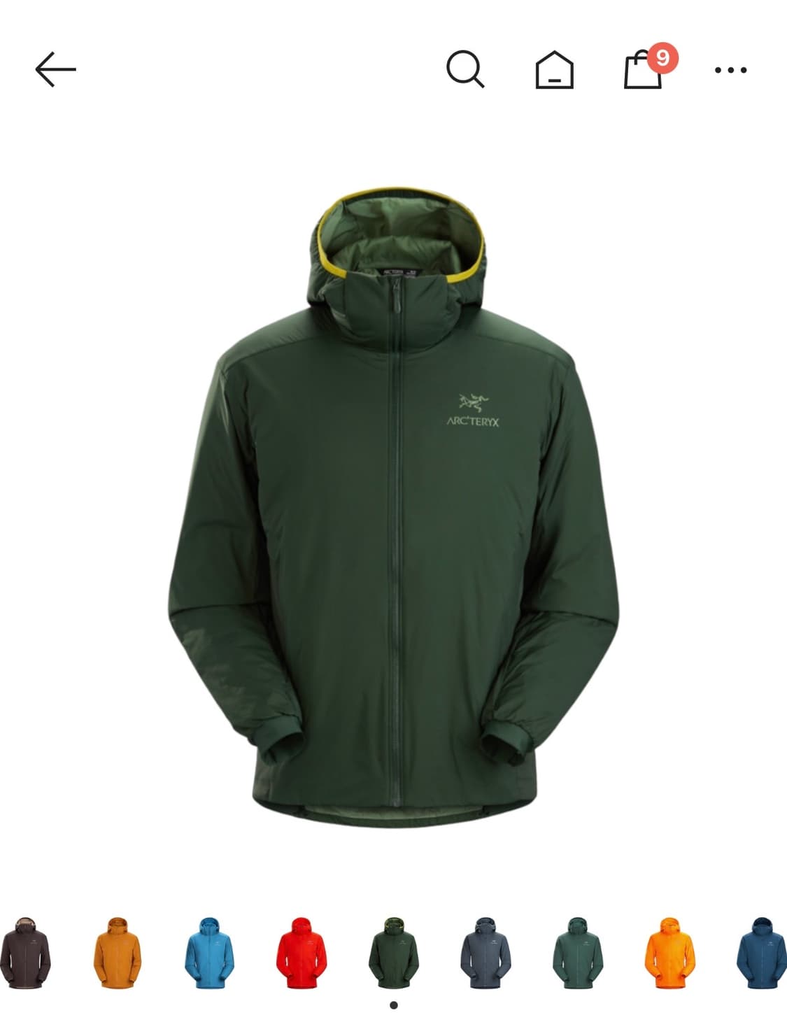 아크테릭스 아톰 LT 후디 커니퍼 상품이미지1