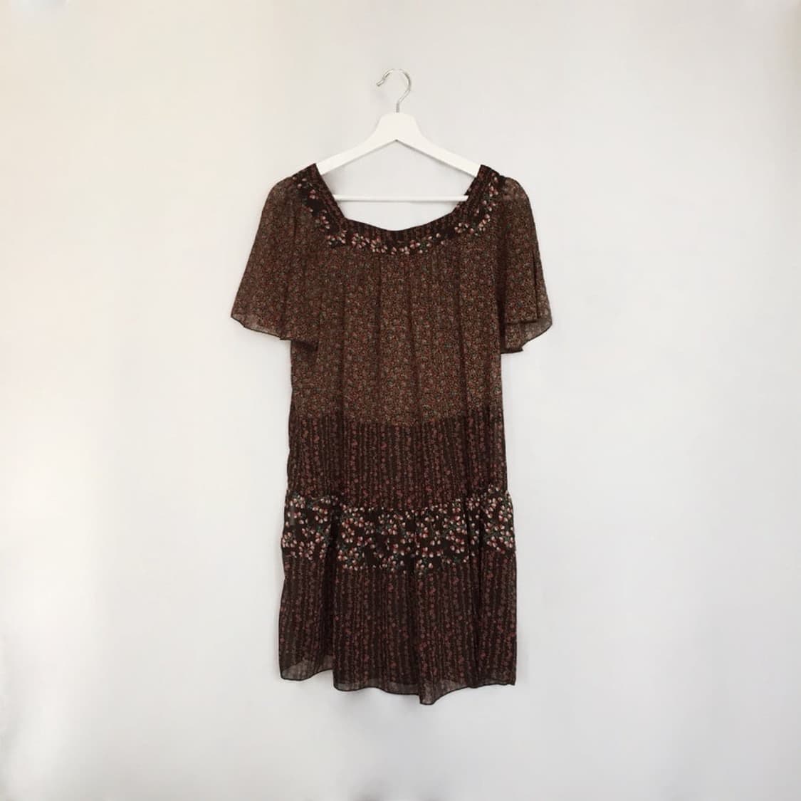 678. chiffon full warm flowers dress 상품이미지1
