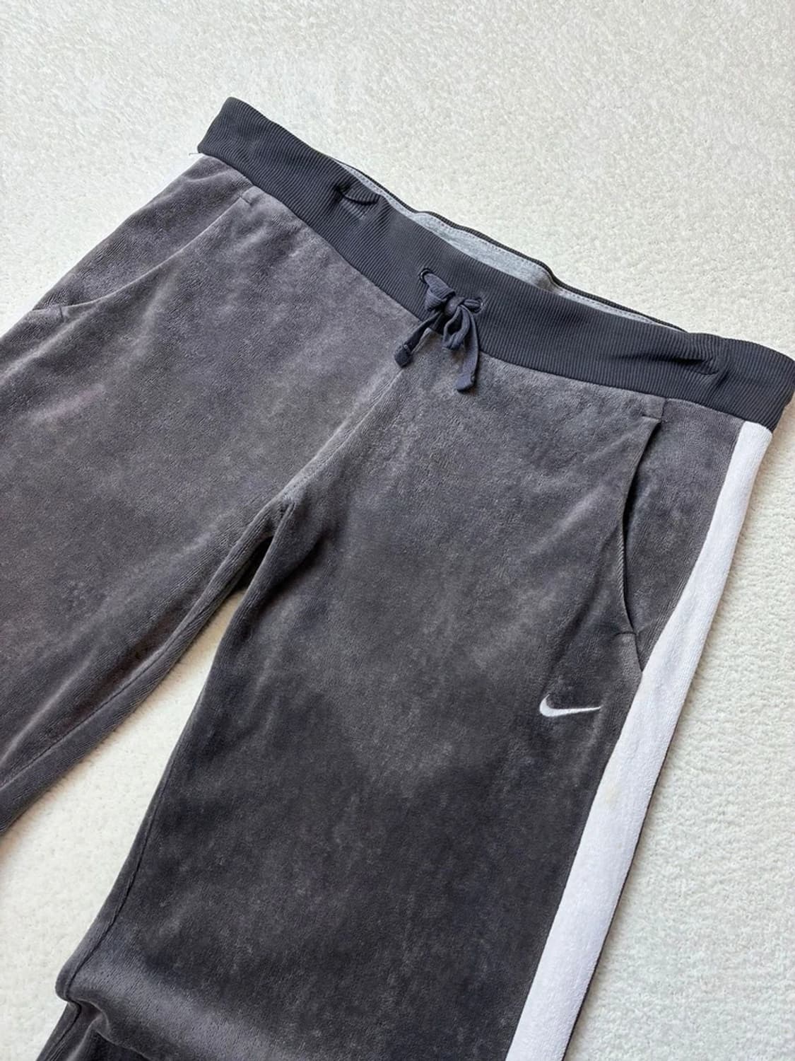 나이키 09FW 벨벳 세미 와이드 스웻 팬츠 PN5801 상품이미지2