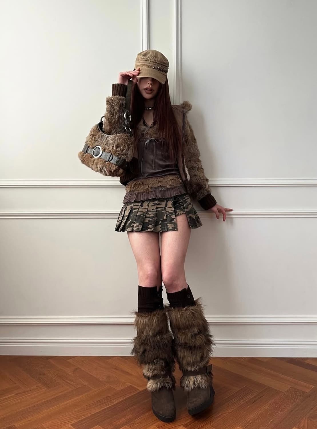 shop502 후드 리얼퍼자켓 상품이미지1