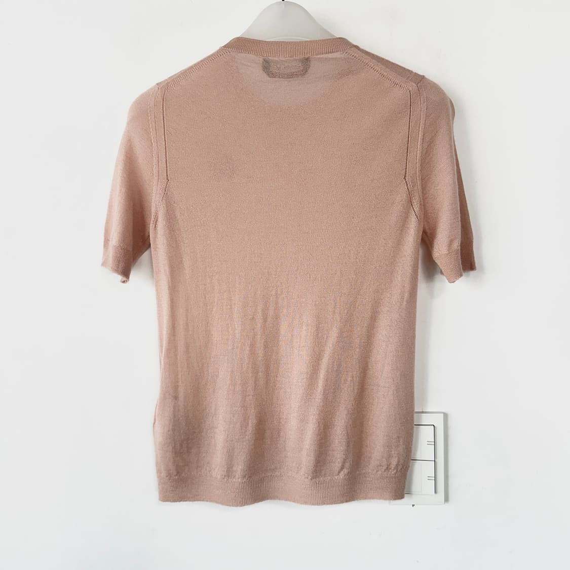 로샤스 R 로고 캐시미어 반팔 니트 상품이미지5