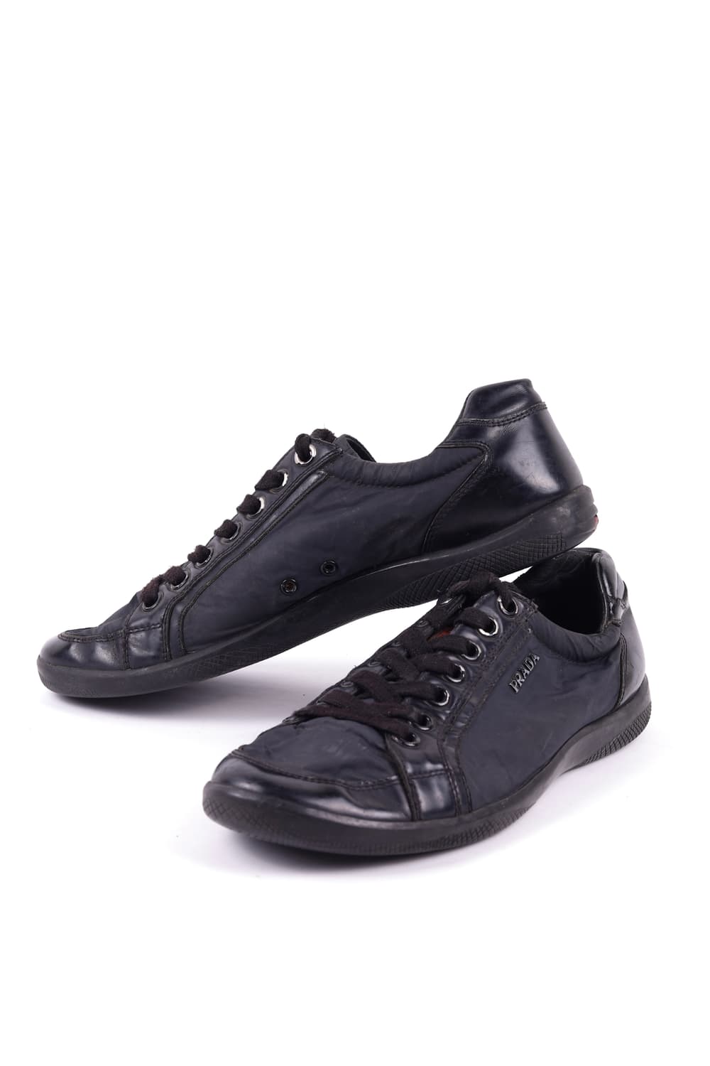 [Uk5] 프라다 스포츠 나일론 스니커즈 블랙 상품이미지7