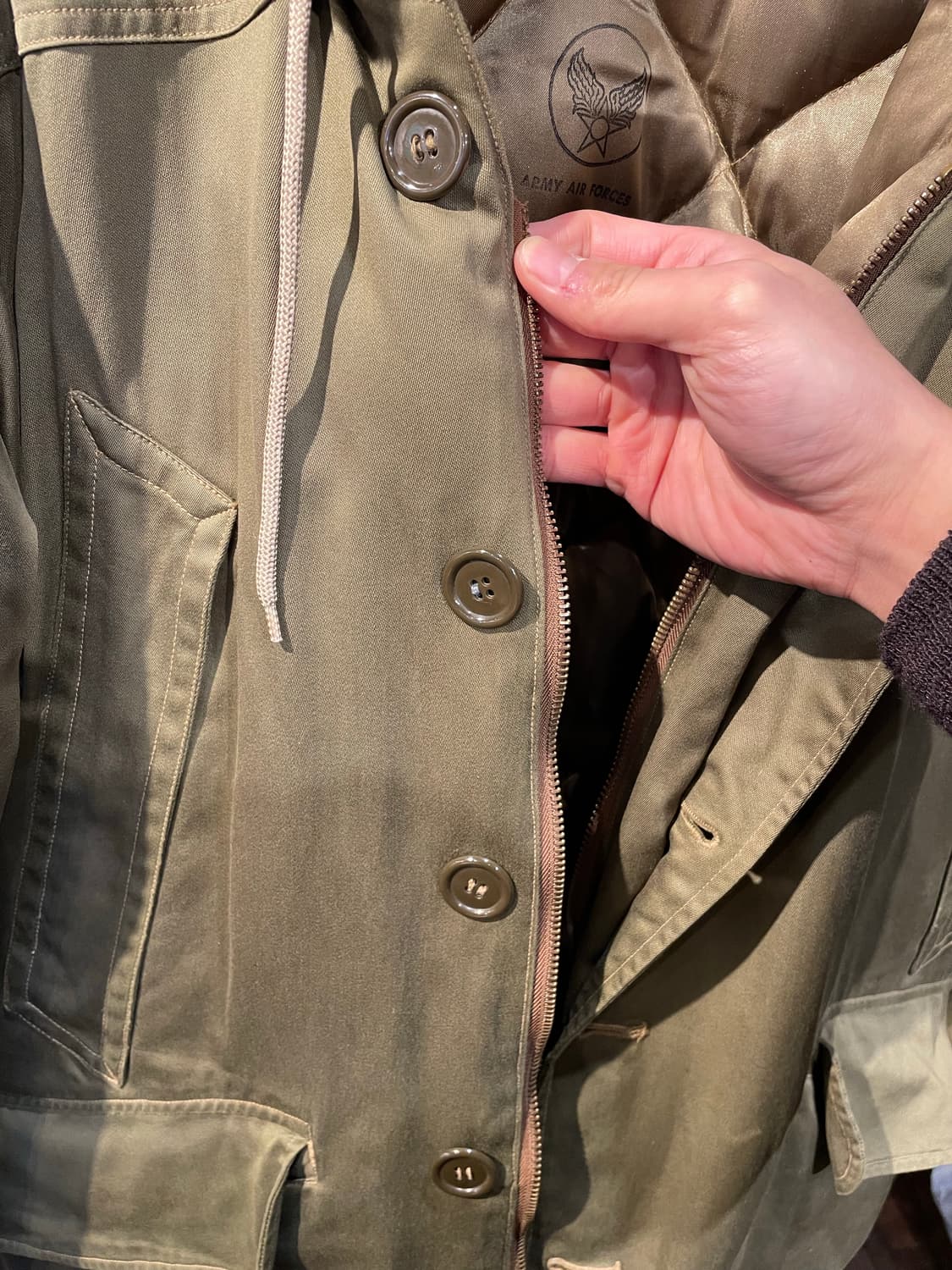 버즈릭슨 B-9 파카 38sz (실측 40sz) 상품이미지3