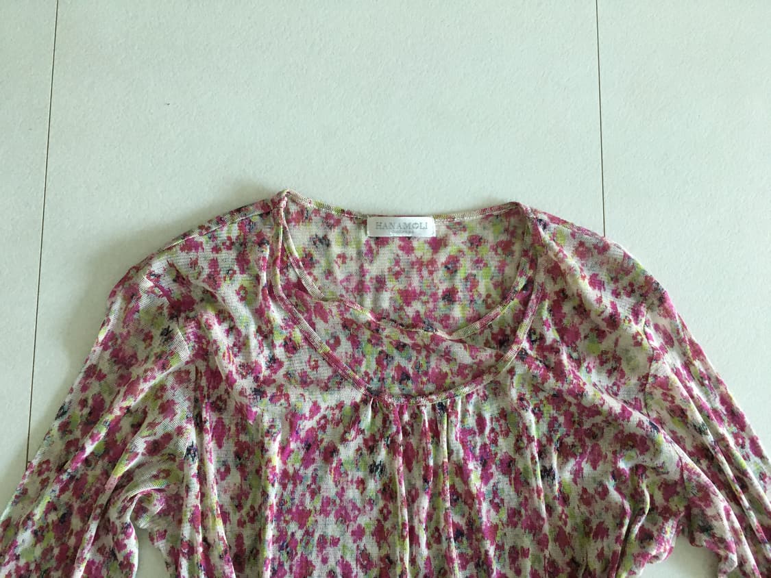 ditsy floral mesh top 상품이미지3