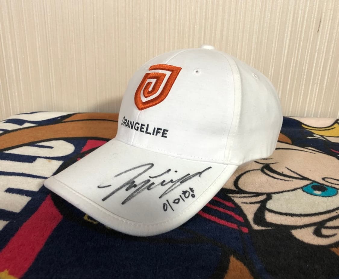 오렌지라이프 챔피언스트로피 골프모자/이미향프로 싸인모자 상품이미지2