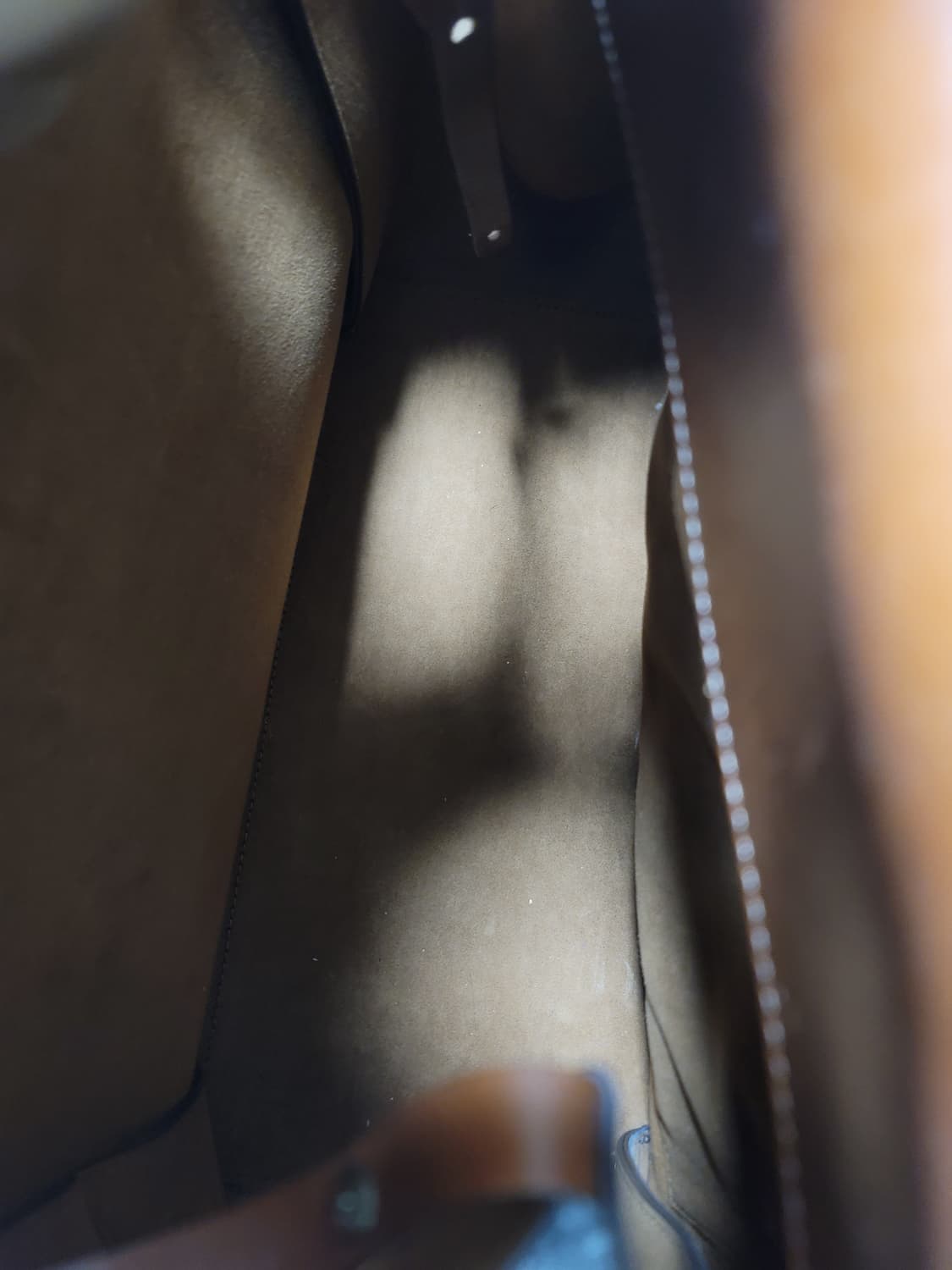 마시모두띠 브라운 통가죽 숄더백 상태굿
 상품이미지8