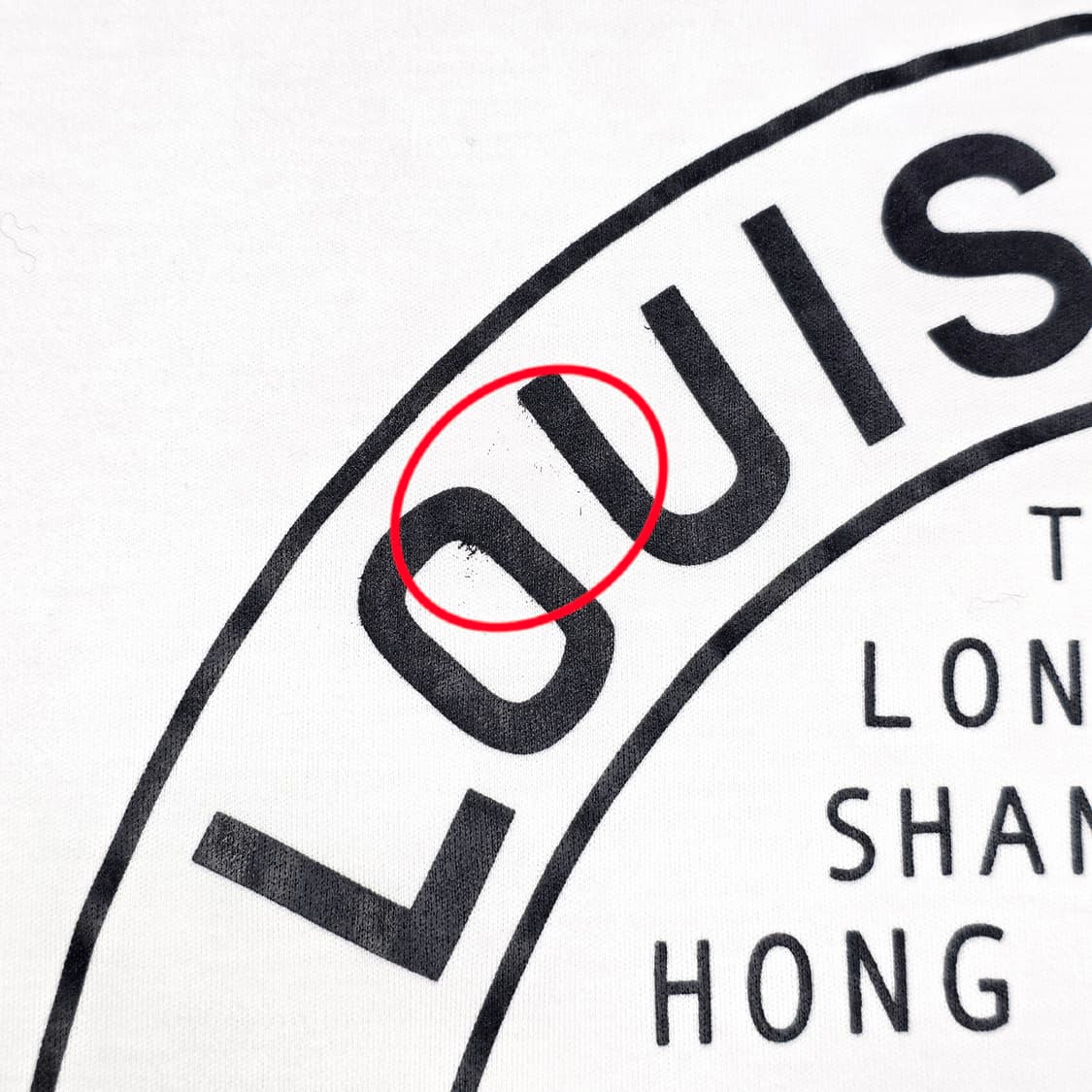 루이비통 시티로고 반팔 티셔츠 상품이미지4