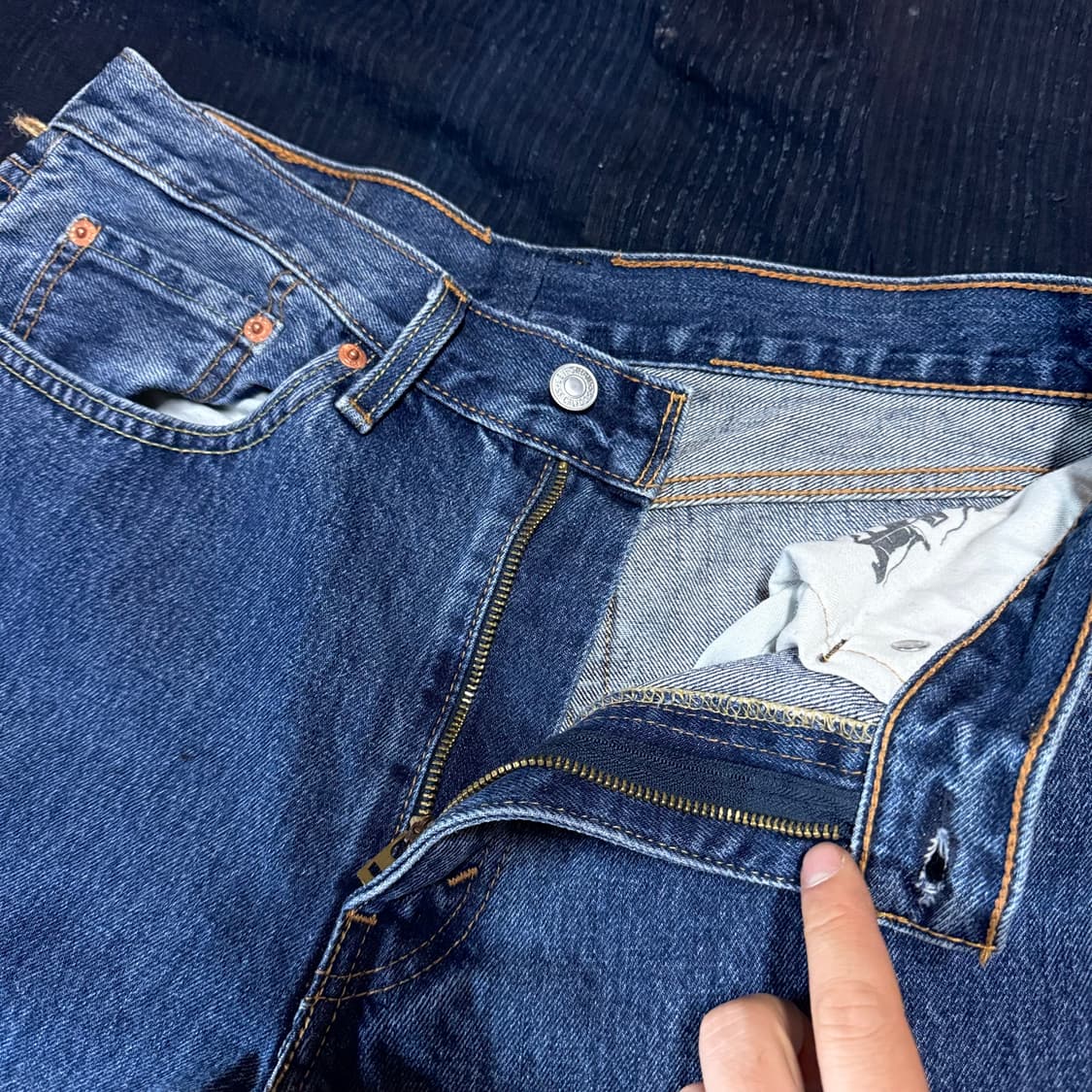 리바이스 프리미엄 550 릴렉스핏 데님 팬츠 32 상품이미지2