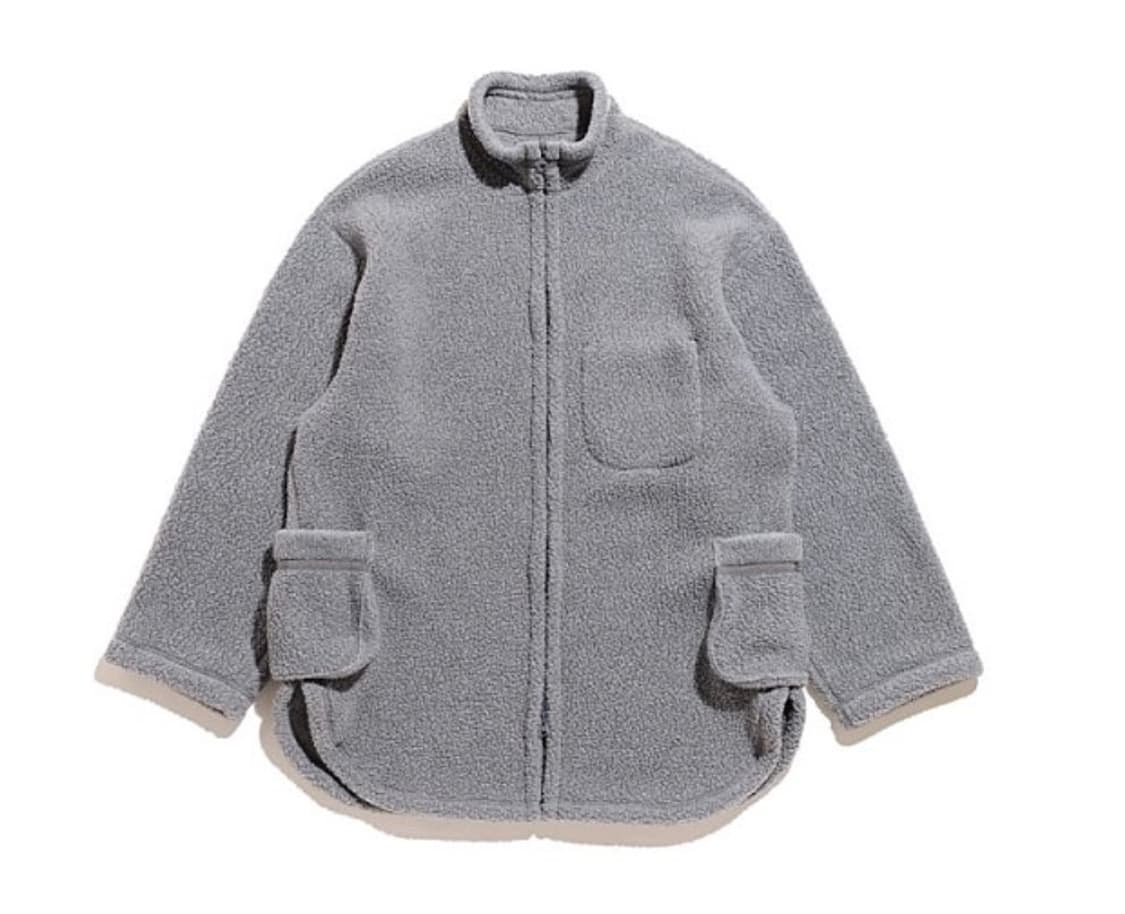 PORTER CLASSIC Fleece Zip-up Shirt Coat 상품이미지1