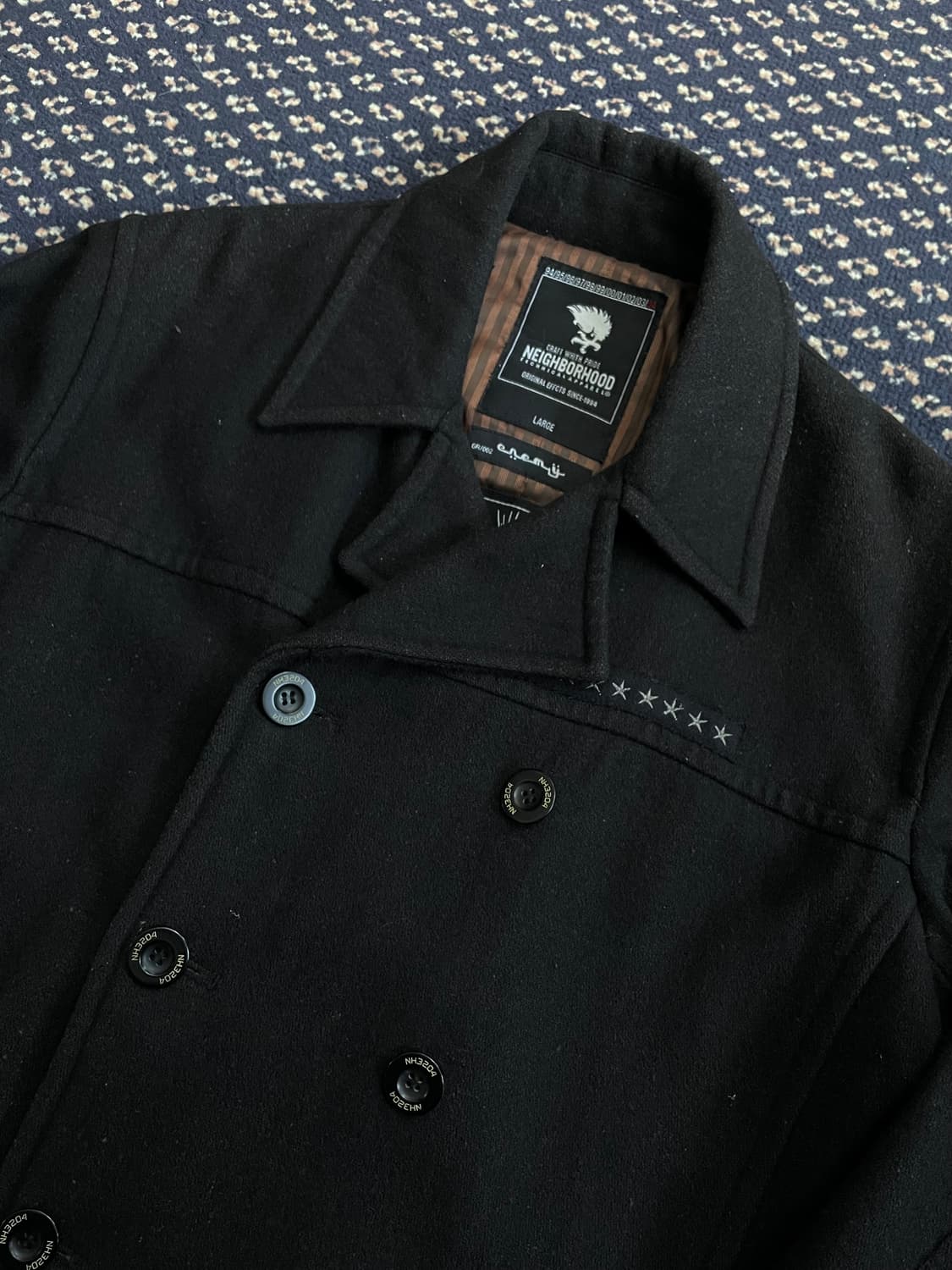 2000s 네이버후드 피코트 상품이미지3