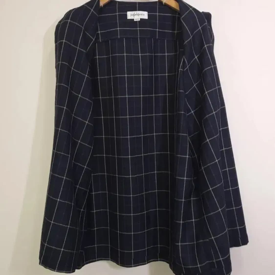 입생로랑 체크 셔츠 100~105 상품이미지2