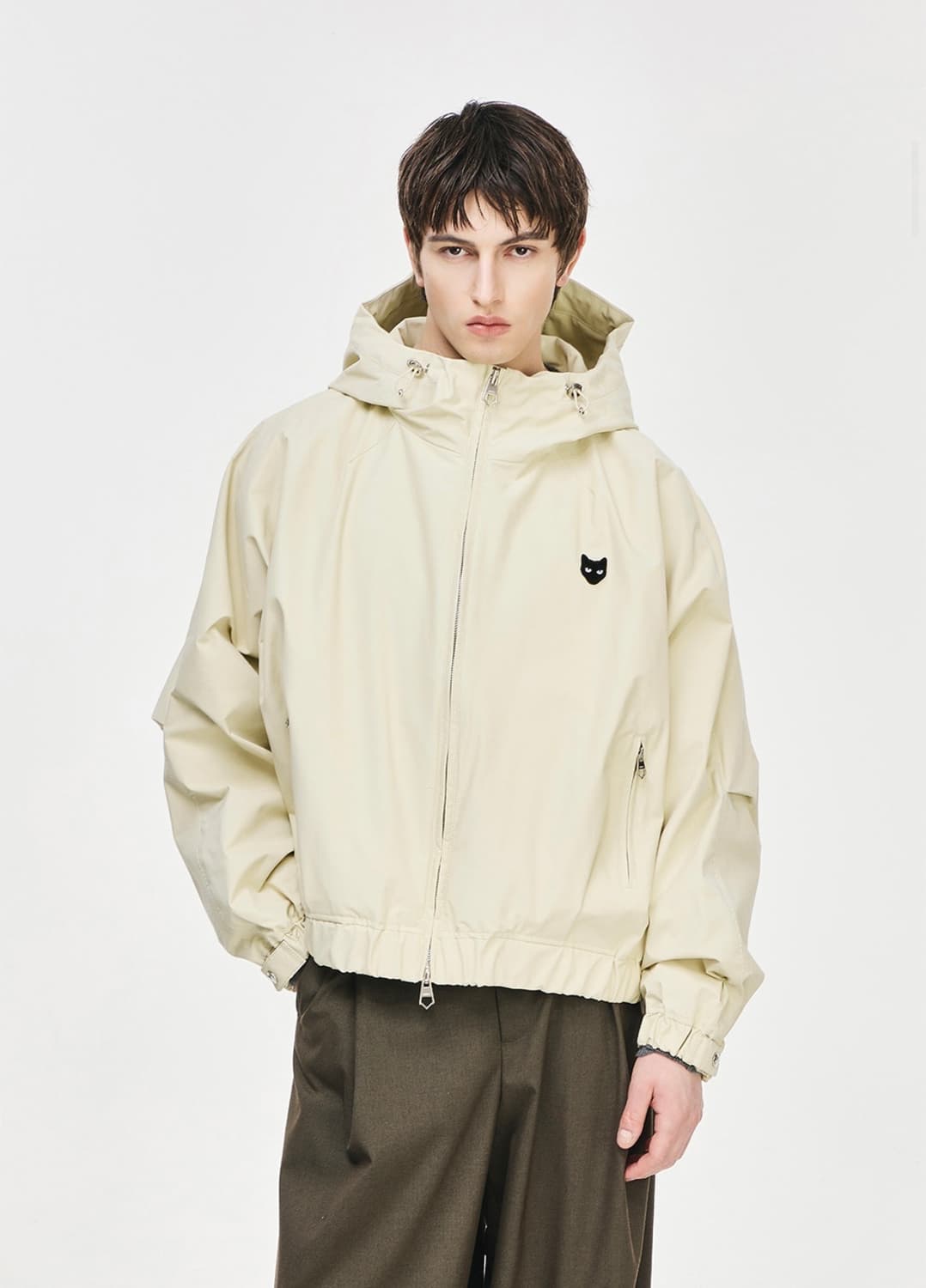 26ss 송지오 지제로 돌먼 후드자켓 크림 L 상품이미지4