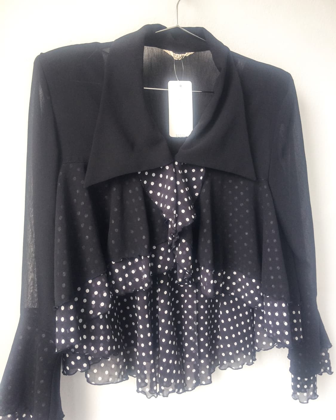 Dot pattern layer cardigan 상품이미지3
