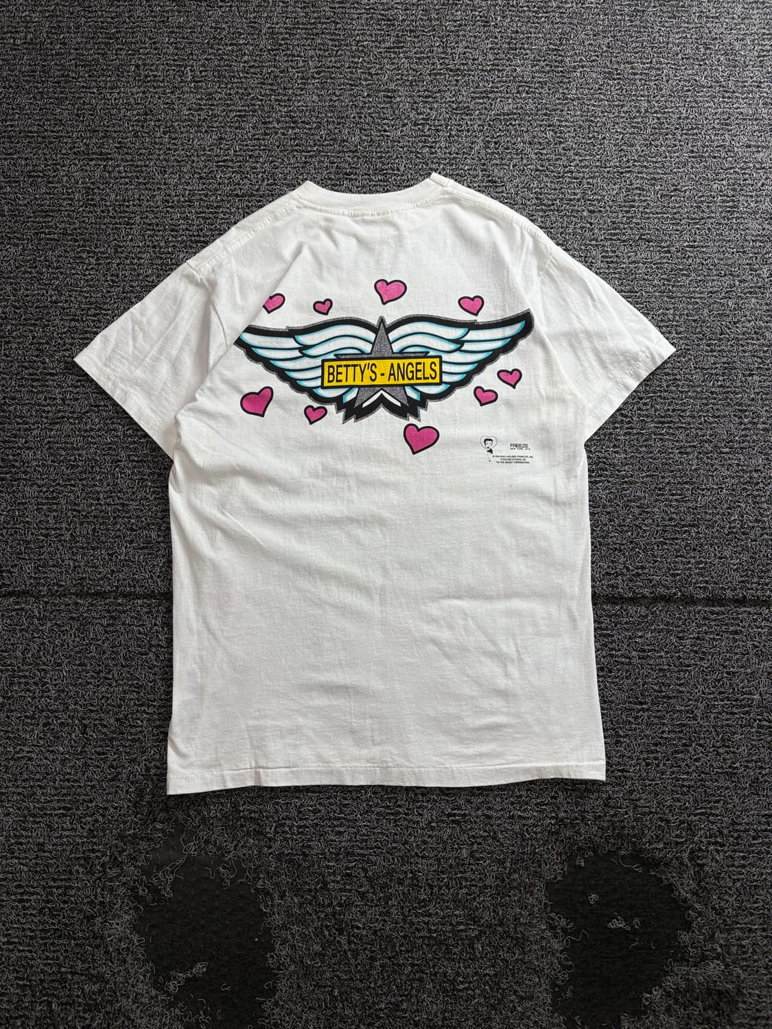 USA 빈티지 베티 붑 엔젤스 반팔 티셔츠 4132 상품이미지5