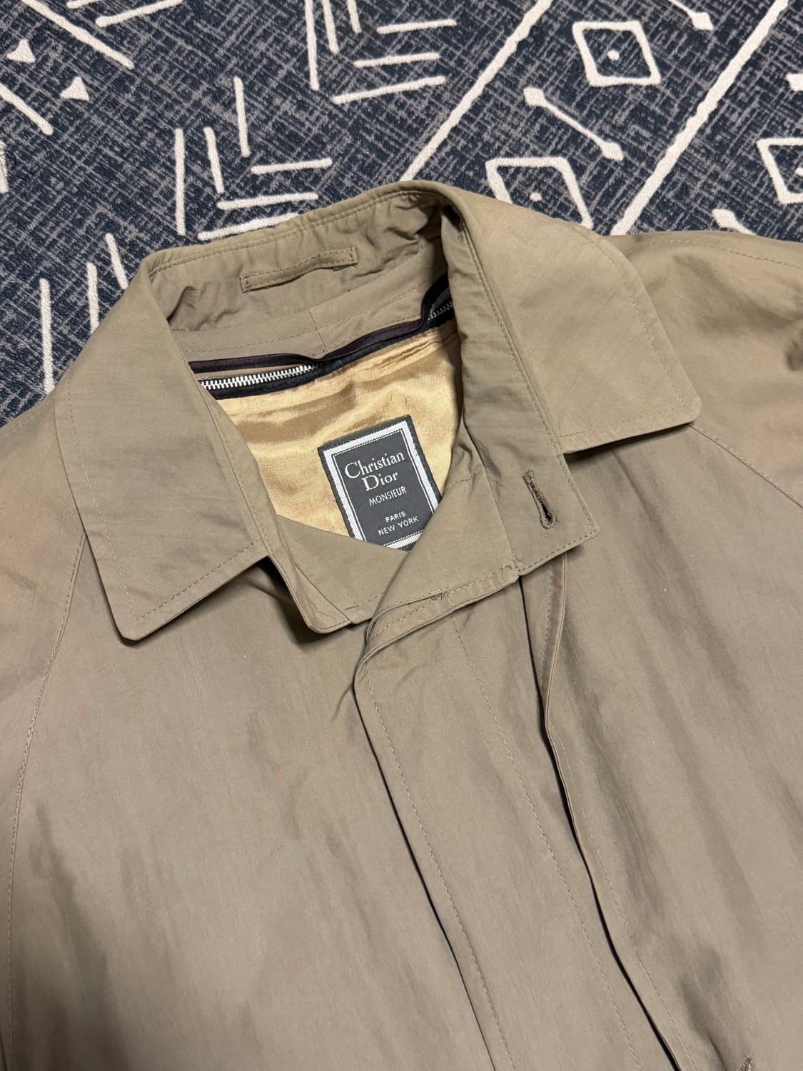 크리스찬 디올 무슈 빈티지 트렌치코트 상품이미지2