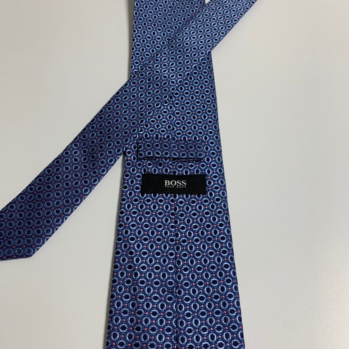 휴고보스(HUGO BOSS) 신형라벨 100실트 이태리 명품넥타이 A+ 상품이미지5