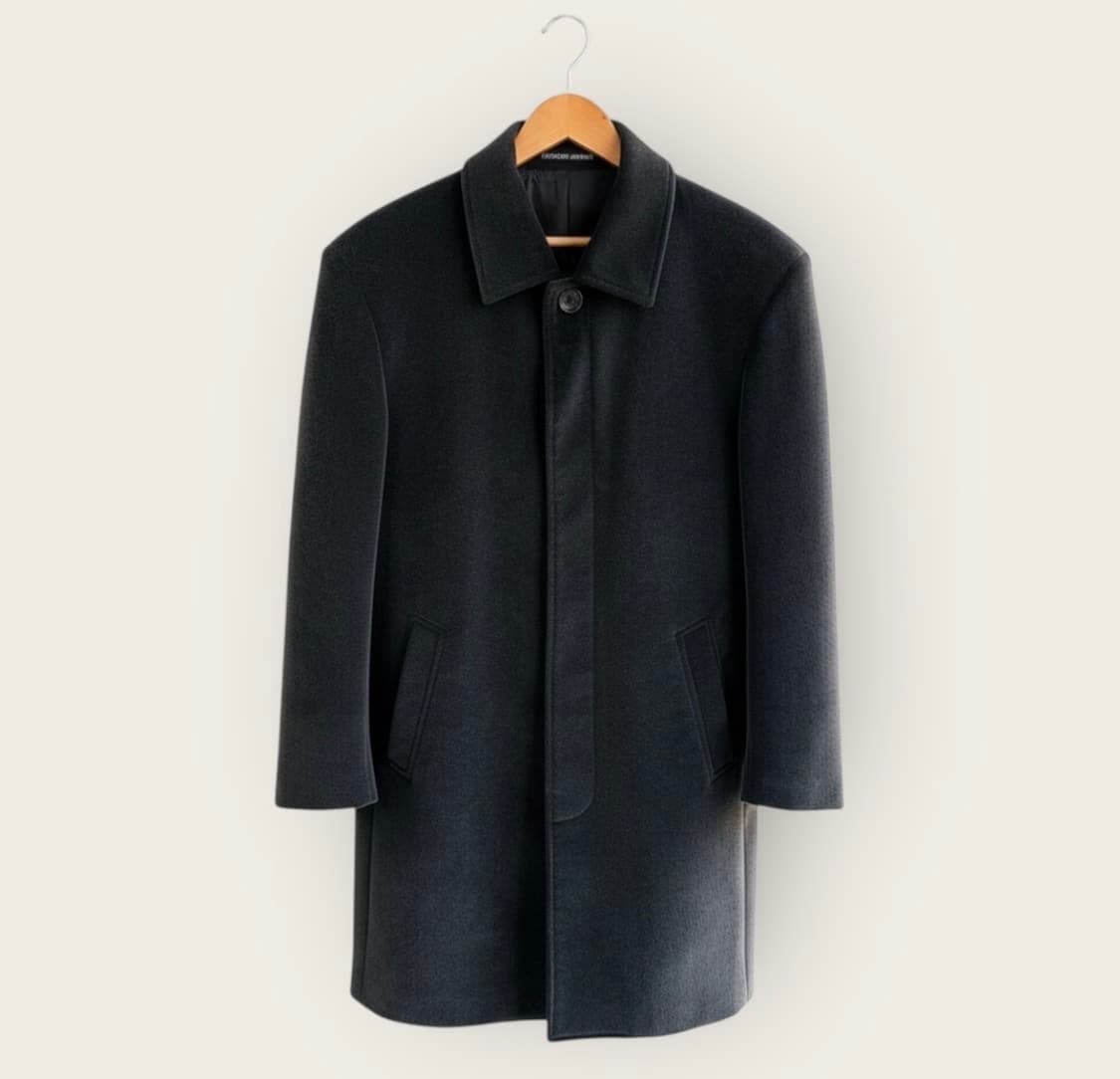 90s 아르마니 벨벳 울 코트 자켓 상품이미지1