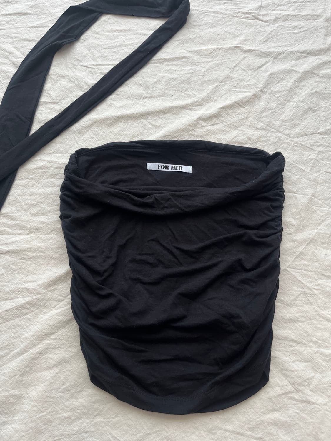 샵 포허 머플러 탑 세트 상품이미지3