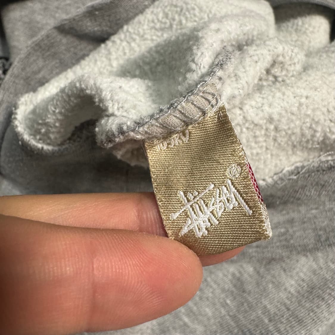 Name : 스투시 홀덴 시그니처로고 그레이컬러 후드티 :)  상품이미지5