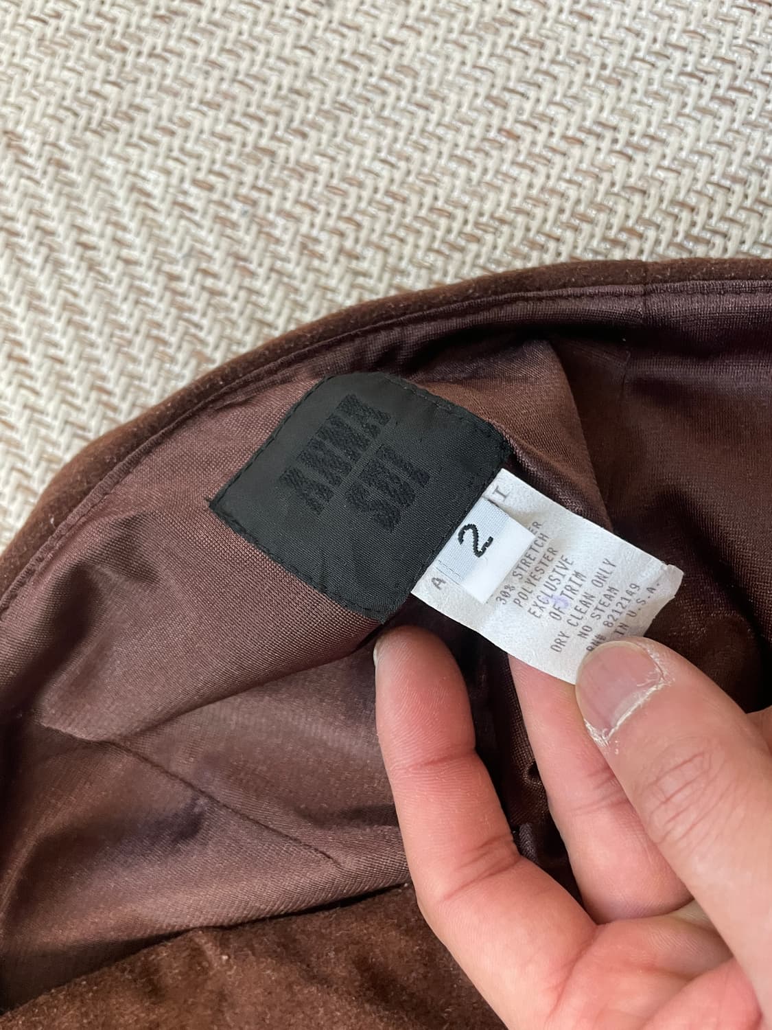 안나수이 브라운 미디 스커트 J03947 상품이미지6