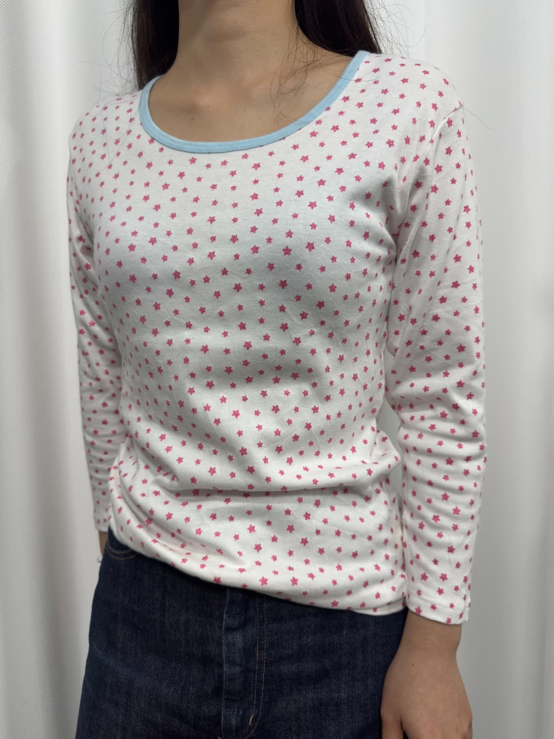 mini star slim top 상품이미지1