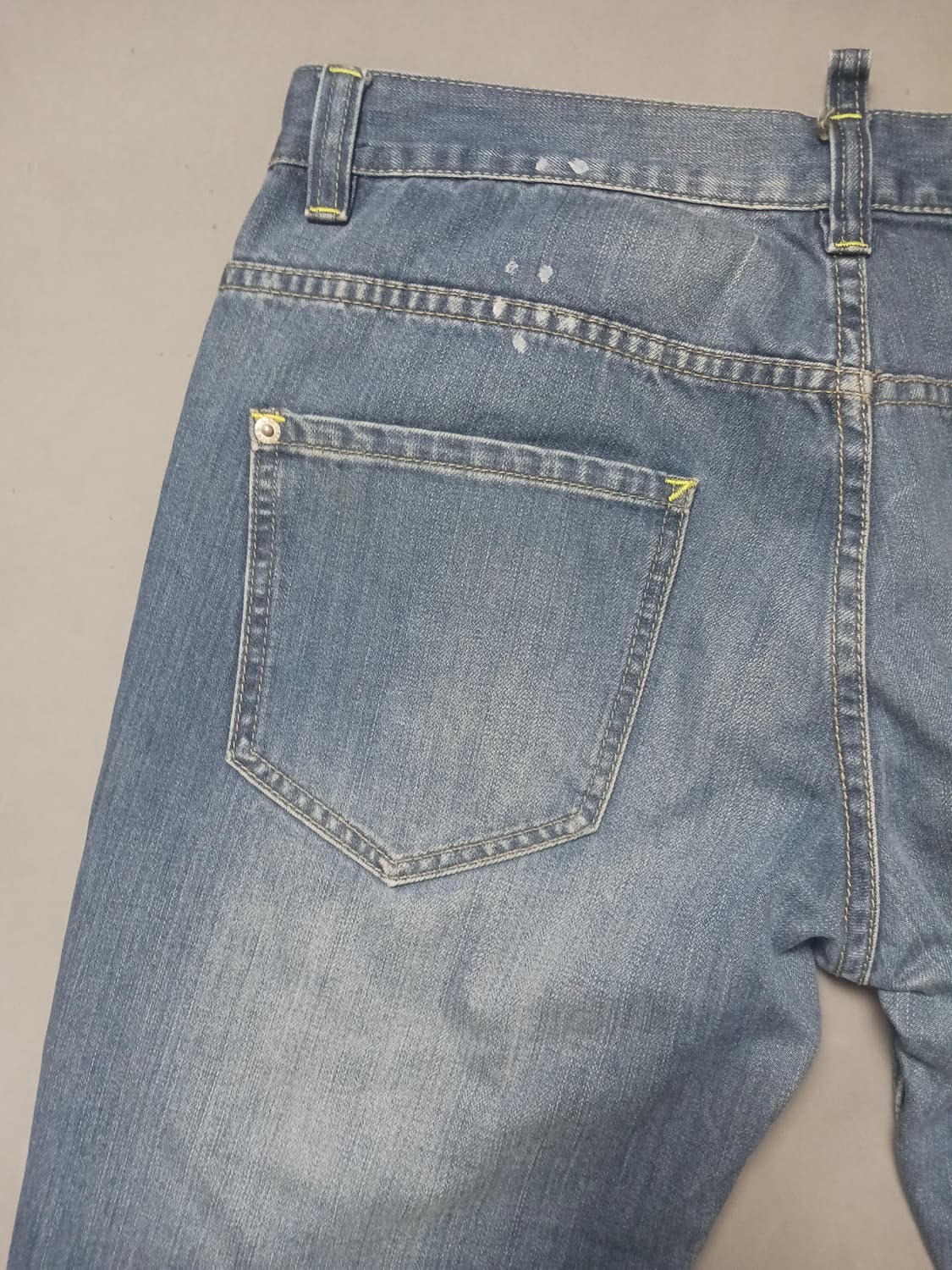 [50] 디스퀘어드2 형광스티치 레귤러진 청바지 34 35 상품이미지8