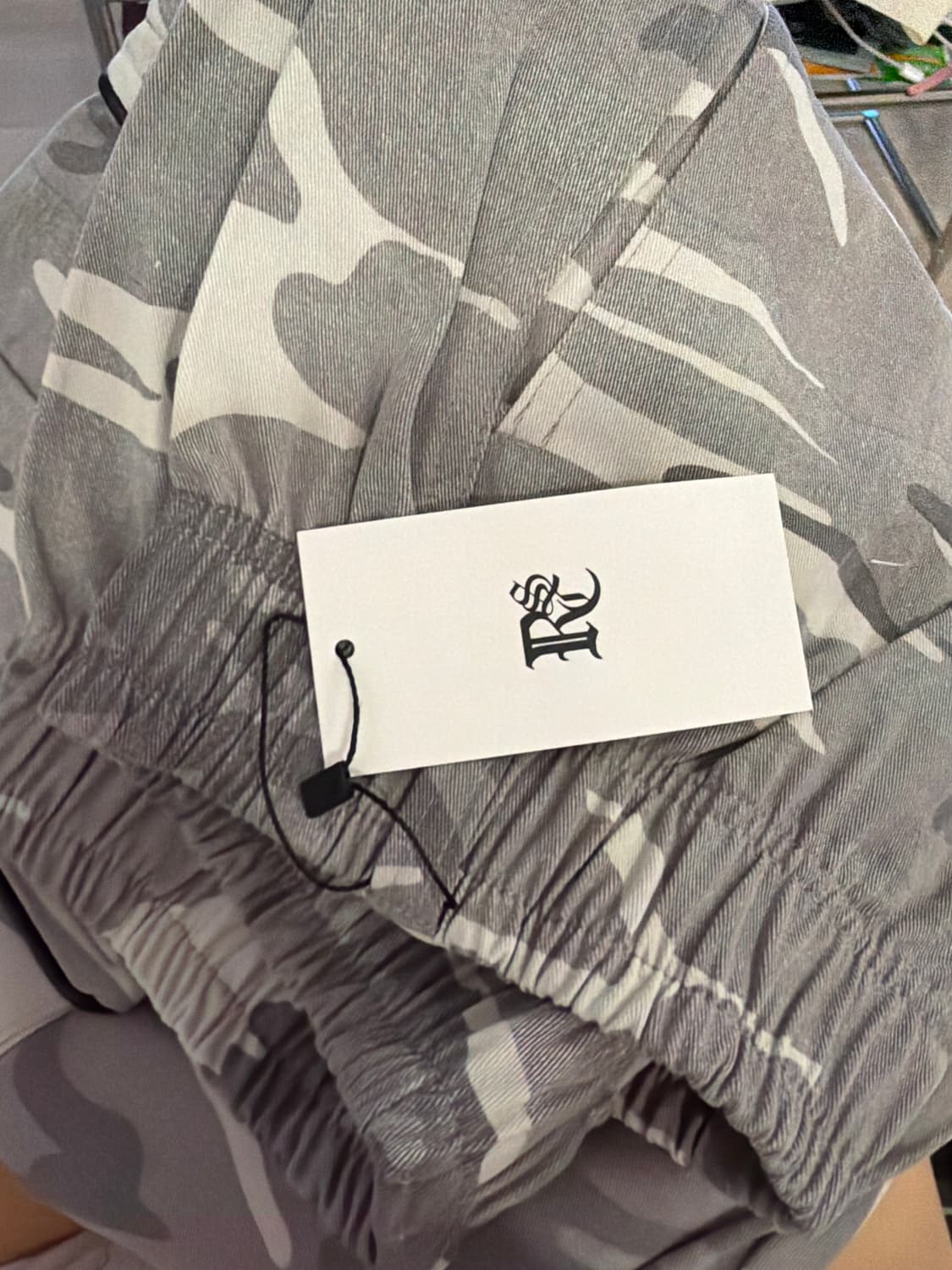 Rssc/WRINKLE MIXED CAMO CARGO PANTS  상품이미지5