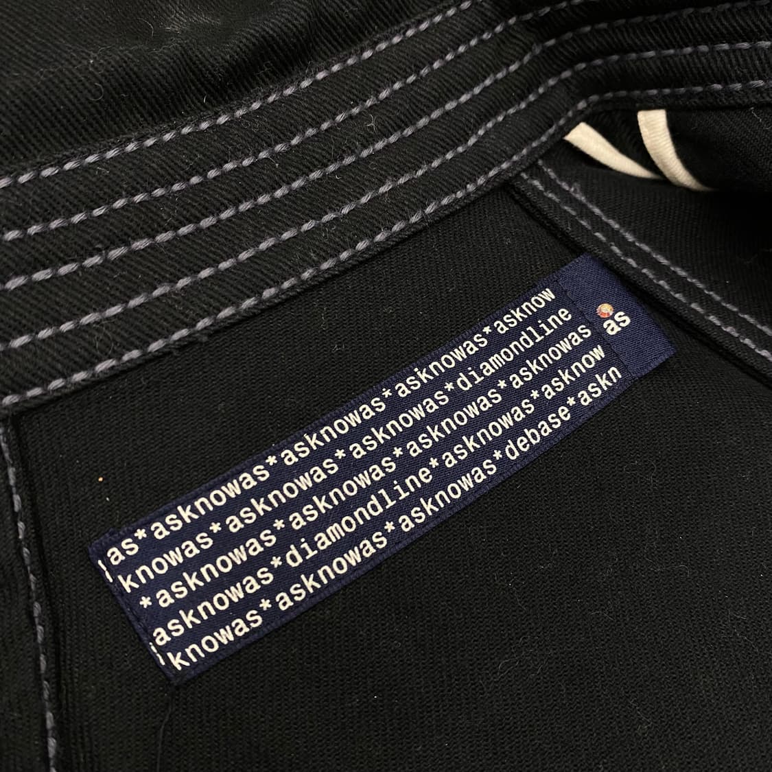 Japaese 일본 빈티지 블랙 코튼 자켓 상품이미지7