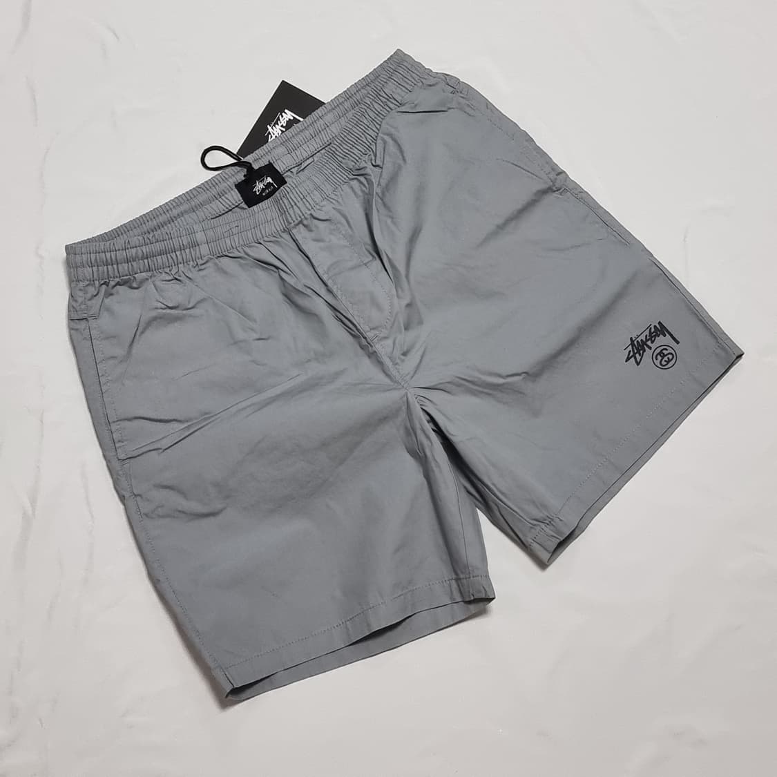 스투시 하프팬츠 그레이 상품이미지1