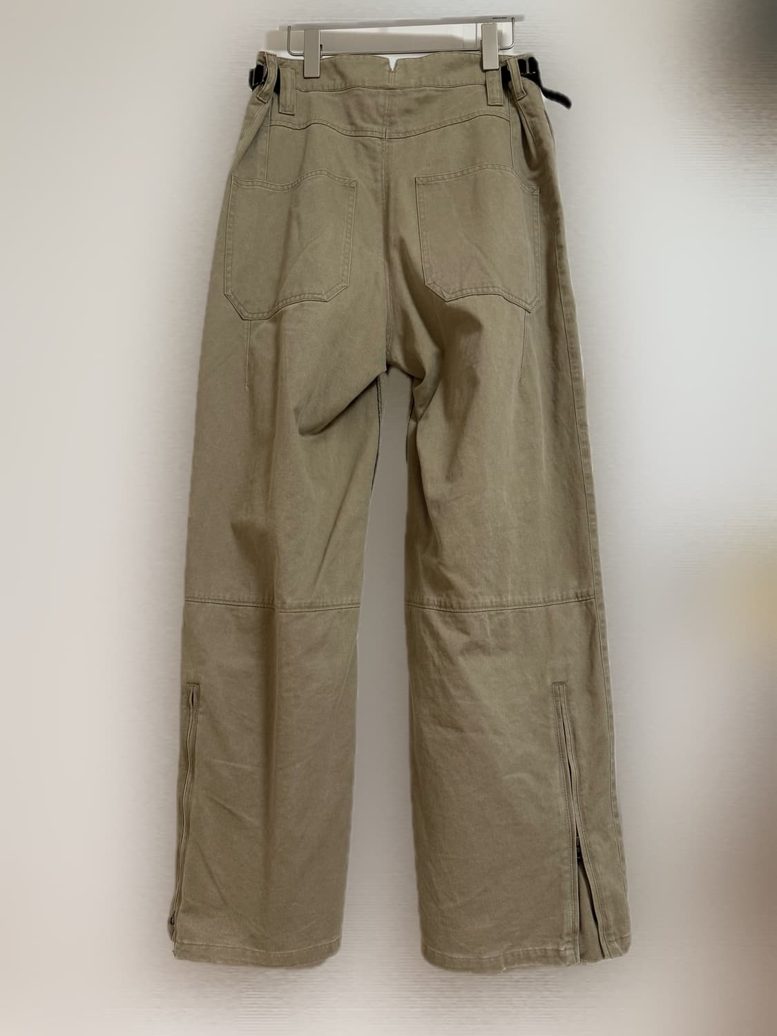 폴리테루 사이드 집 고시마 팬츠 베이지 3(L) 상품이미지2